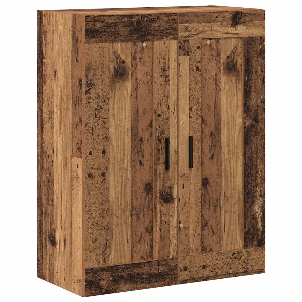 Credenza 2 pcs Legno vecchio Legno multistrato 3403186