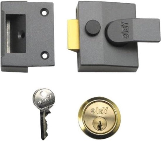 Fermo automatico con blocco - 40mm posteriore finitura di rame - Alta sicurezza - Distacco automatico