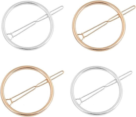 Set di Spille Geometriche da 4, Capigliera Leggera per Ragazze e Donne