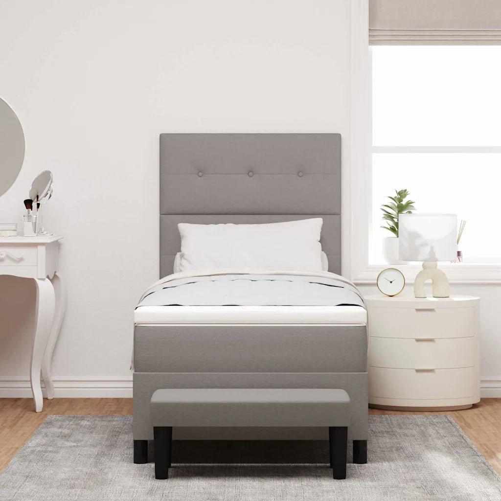 Letto a molle con testiera Talpa 80 x 200 cm Tessuto 3344027
