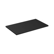 Piano lavabo VANTA 80 cm nero – Piano per mobile sottolavabo