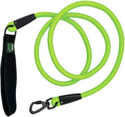 Cinturone per cani 1,80 m - Riflettente - Manico con guanto morbido in neoprene - Duraturo - Corda in nylon - Per cani fino a 24 kg - Attrezzo per cani