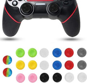 Capsule di gioco in silicone (20 pezzi) antiscivolo per controller - sostituibili - accessori compatibili con PS2/PS3/XBox One/360/Switch