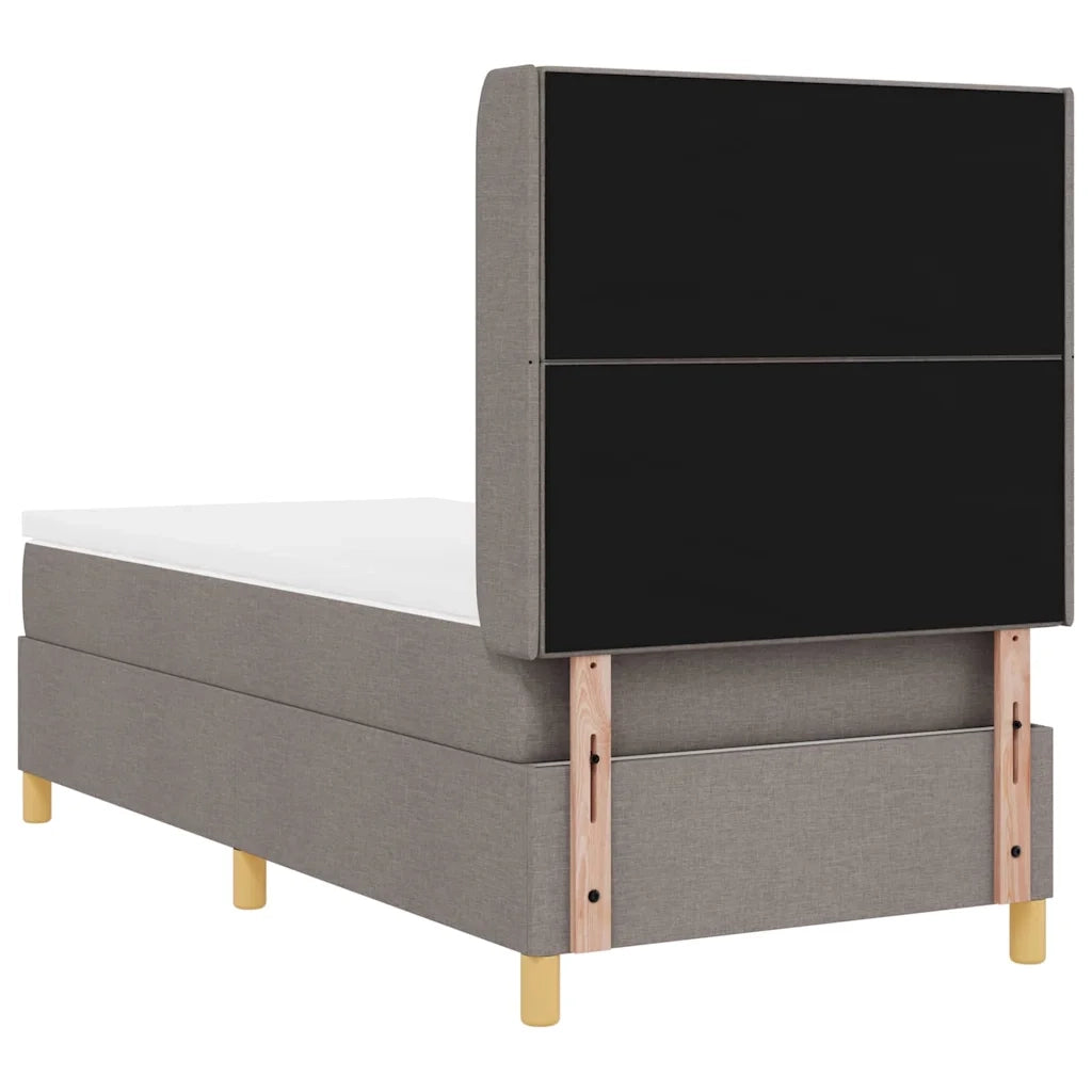 Letto a molle con strisce LED Talpa 90 x 190 cm Tessuto 3343669