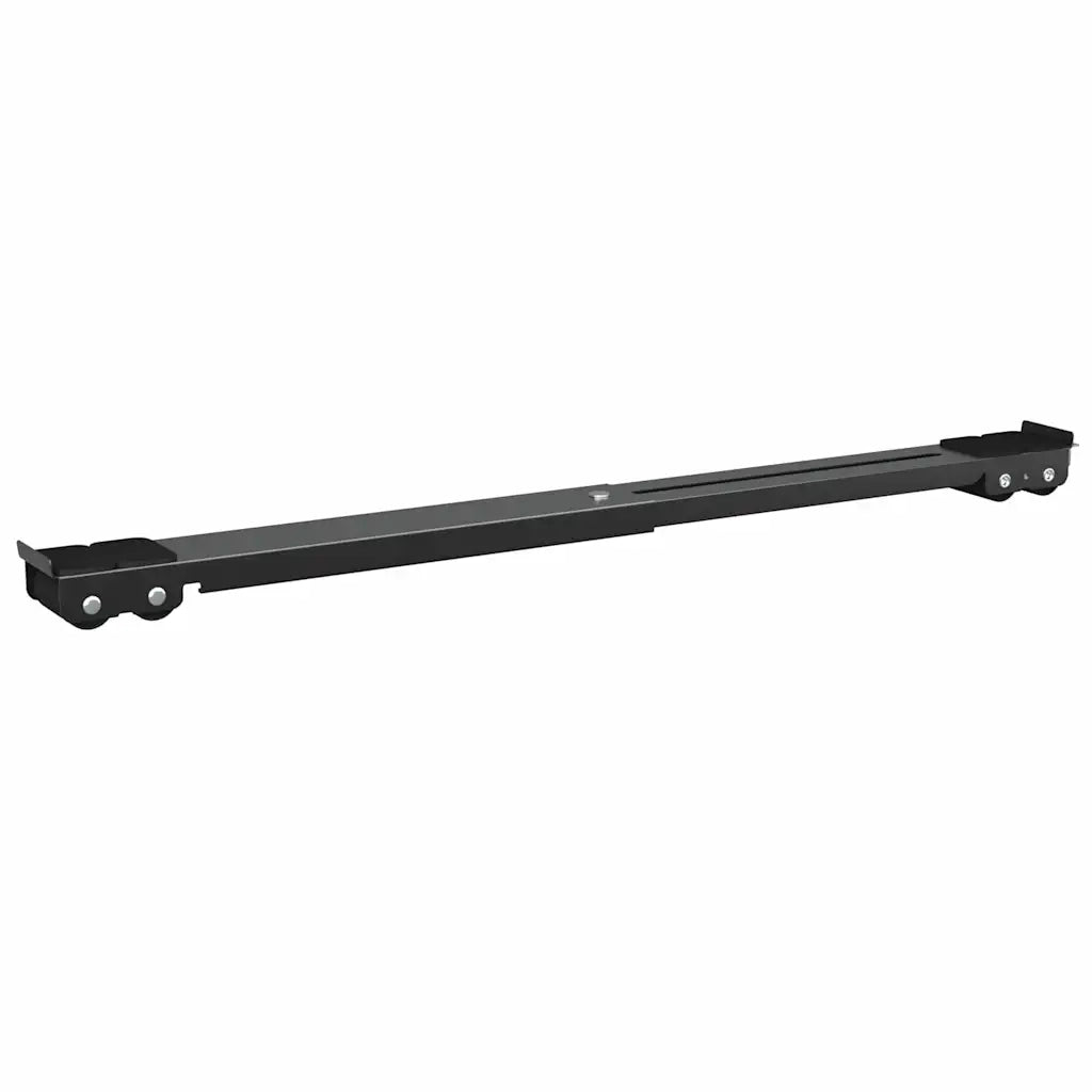 Base per lavatrice 2 pcs Nero 72 x 5 x 4,5 cm 42009955