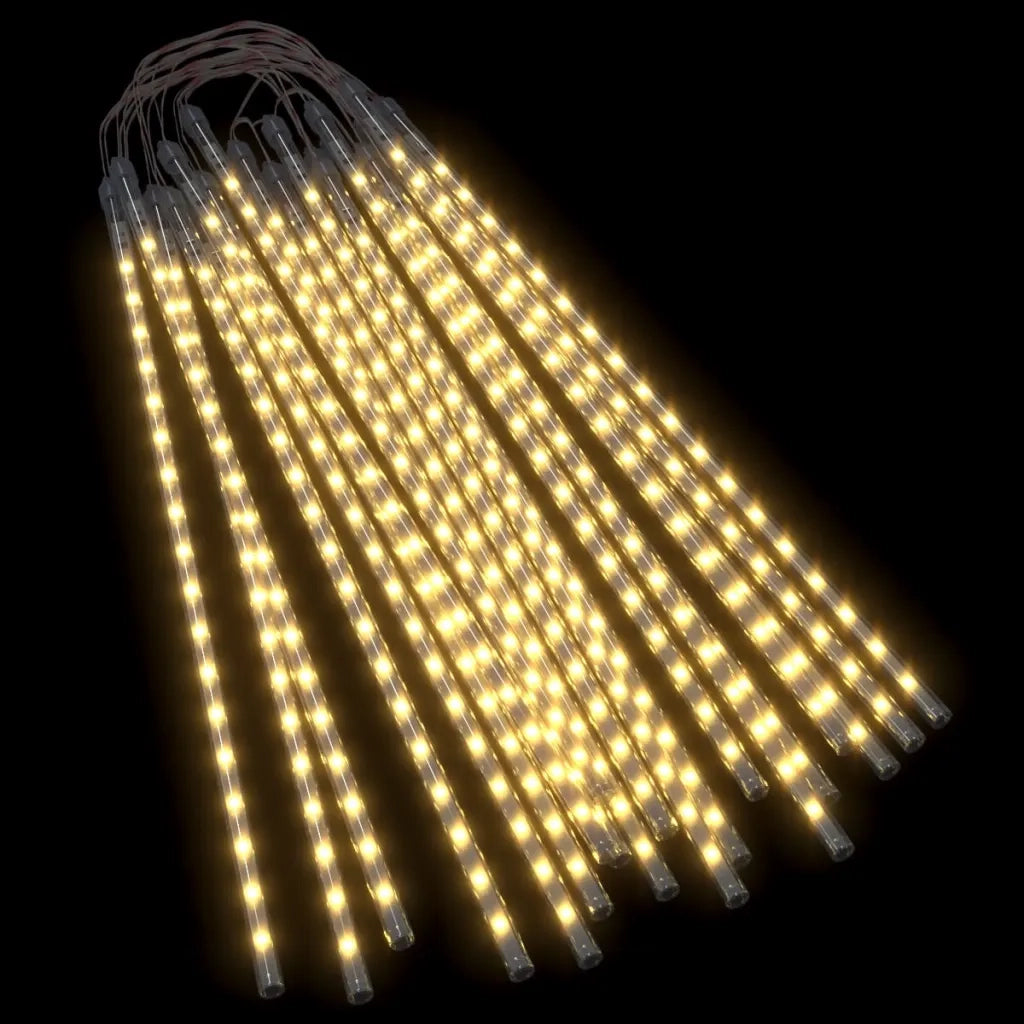 Luci Meteoriche 20 pz 50cm Bianco Caldo 720 LED Interni Esterni 328547
