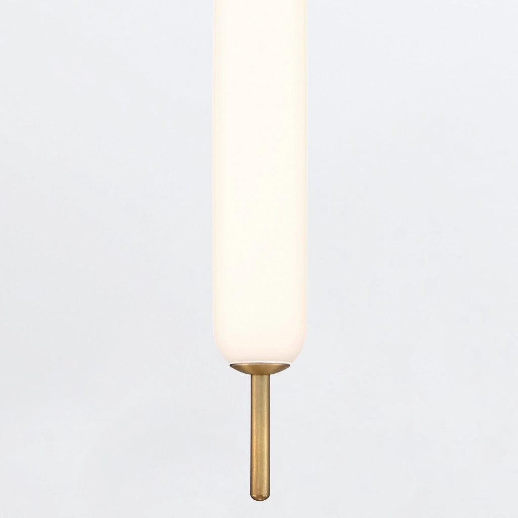 Lampada a sospensione LED 10W oro Cumberland Quintiesse