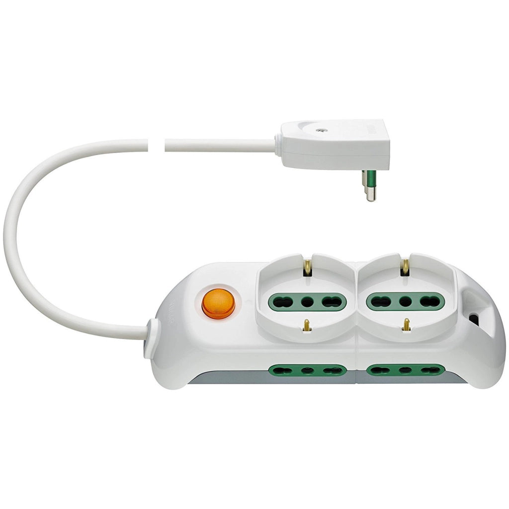 Vimar MultiPresa 2 univers.+4P17/11+SPB17+ int. bianco
