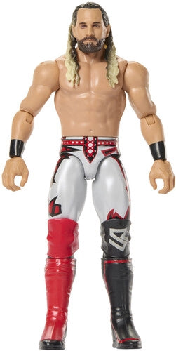 WWE Main Event - Seth `Freakin` Rollins, Superstar collezionabile Series 163, action figure con 14 punti di articolazion