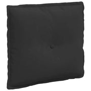Cuscino per Schiena | Cuscino dorsale Nero 50 x 45 cm Tessuto in Microfibra