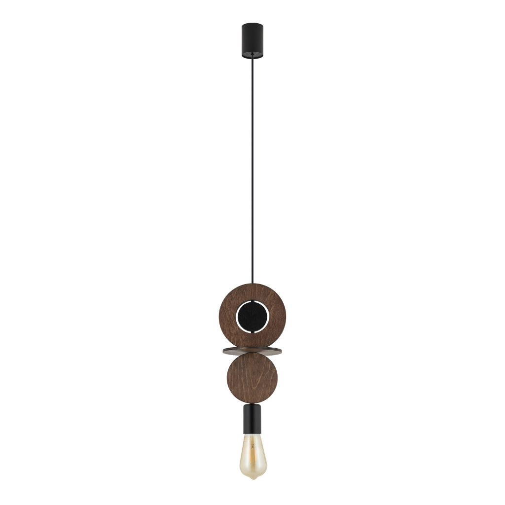 Lampada a sospensione Drops Wood C E27 Nowodvorski 11175