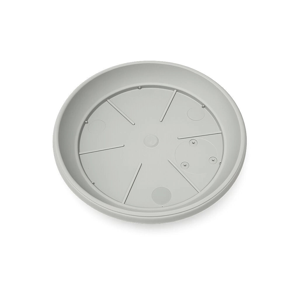 PIATTO SIMILCOTTO SPAZZOLATO D. 35 CM  NEW GRIGIO
