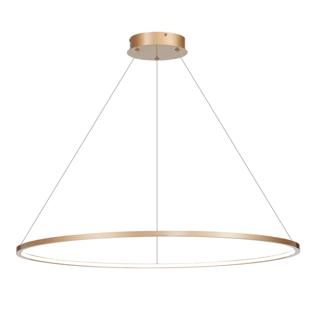 Lampada a sospensione LED Saturno Milagro Ø100 oro