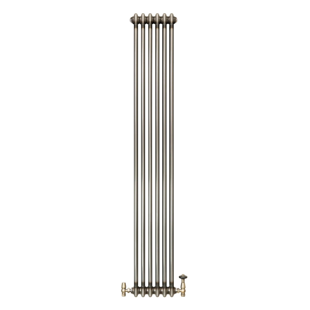 Radiatore 2 Colonne Verticale Metallo Grezzo 1800 x 290 mm TRV