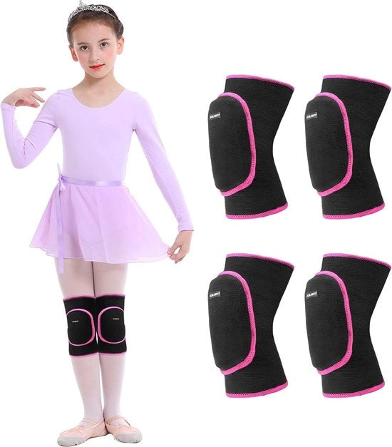 Protezioni ginocchia - set di protezione per bambini, per skateboard, pattini a rotelle, bicicletta, sport