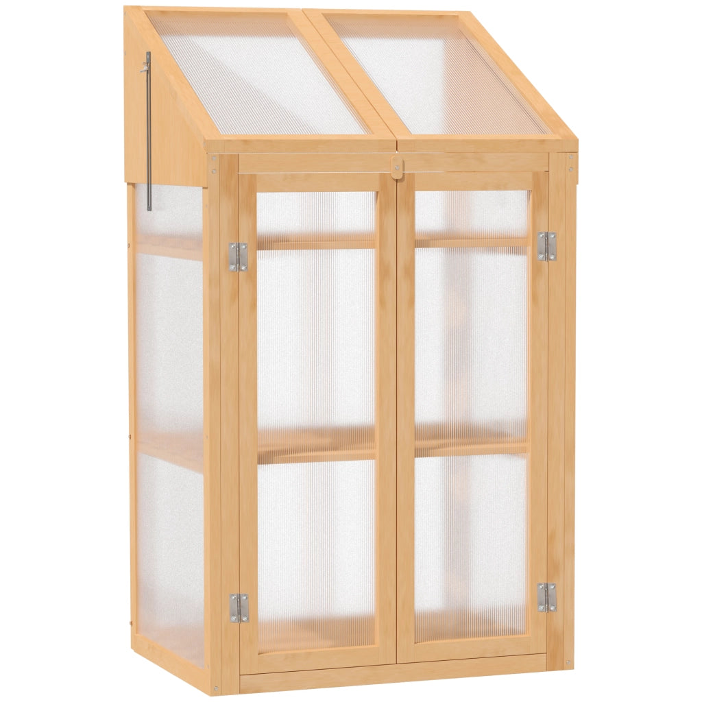 Serra da giardino ¨C Minimal ¨C marrone, legno, 70x50x120 cm