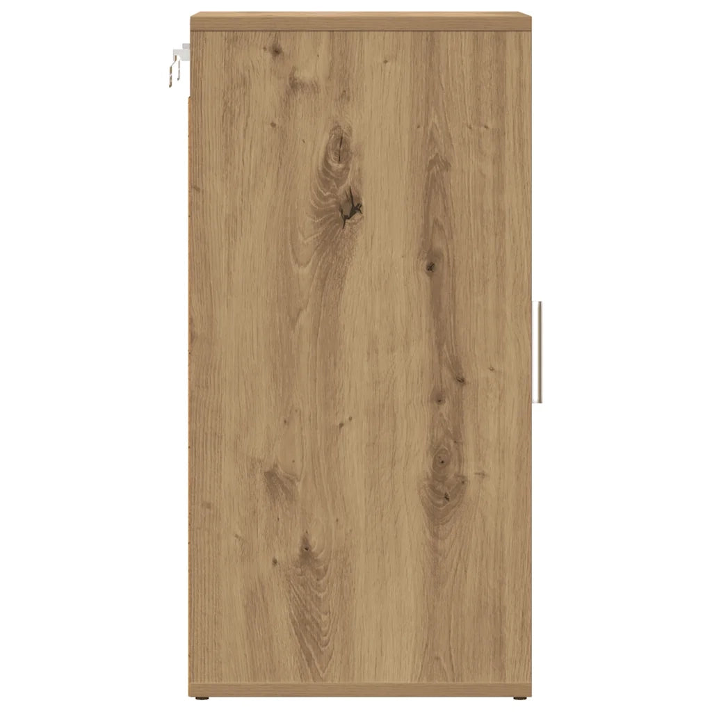 Scarpiera Rovere Artigianale 32x35x70 cm in Legno Multistrato 856706