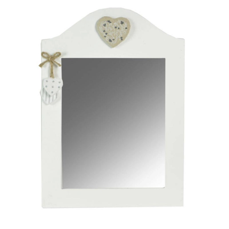 Specchio tissu grigio sagomato cm 30x44x0,9