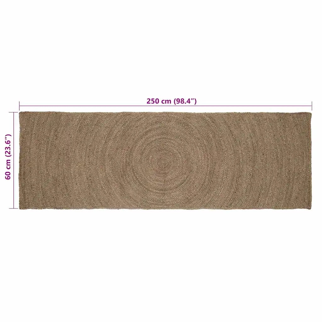 Tappeti per area Grigio 60 x 250 cm Juta 42010531