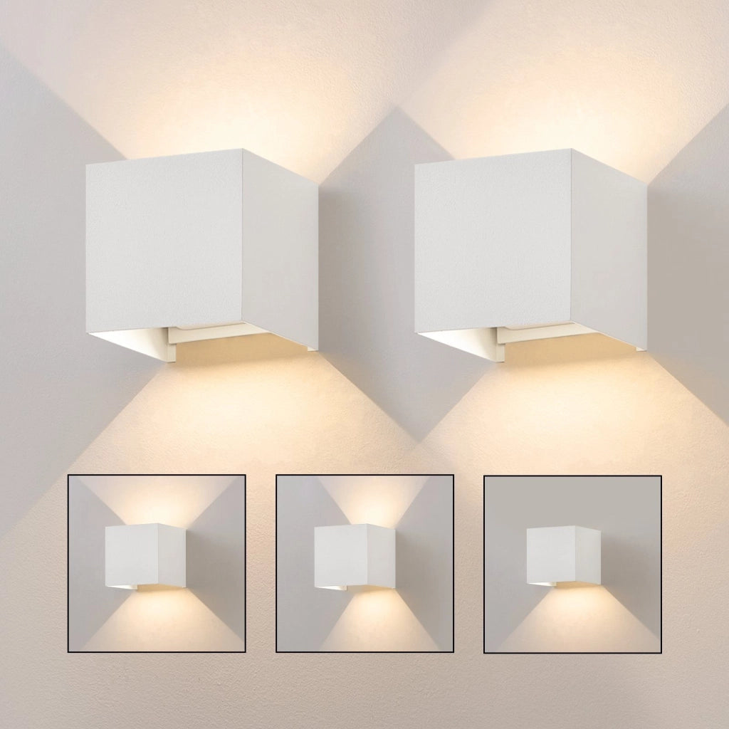 ZMH Applique LED 2ER per corridoio interno Applique impermeabile per uso interno ed esterno