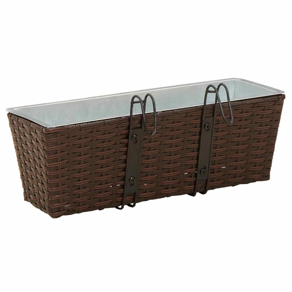 Ringhiera 2 pcs 50 x 17 x 17 cm Metallo 42026966