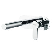 Miscelatore monocomando lavabo a muro DH in cromo