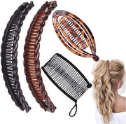 Set di spazzole a forma di pesce per capelli ricci e spessi - Kit di pettini vintage