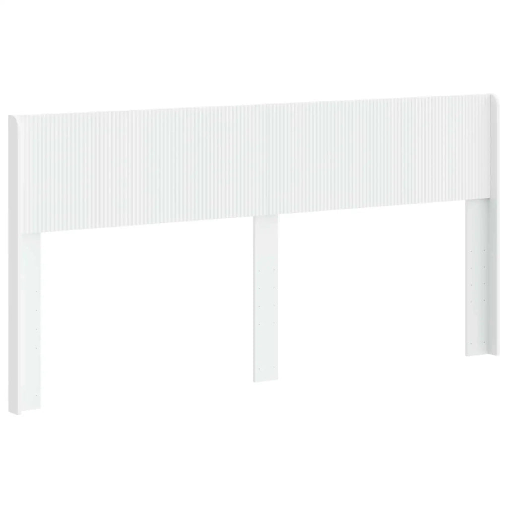 Testiera Letto Bianco Legno ingegnerizzato 889665