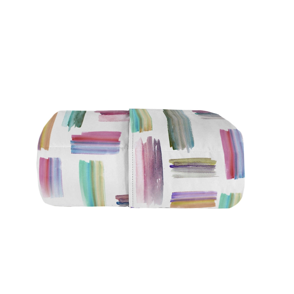 Trapuntino Double Face Estivo Matrimoniale in Microfibra 100 gr con Stampa Multicolor Basic