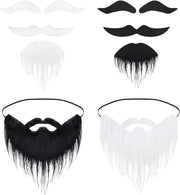 Set di 2 Barbe e Ciglia Finte per Feste