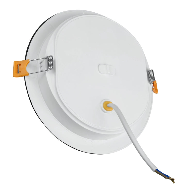 Plafoniera LED 18W 2in1 tonda nera IP54 DPM 3000-6000K