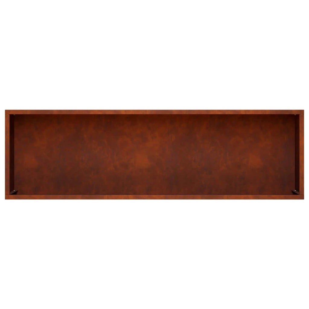 Vaso da giardino Ruggine 100 x 30 x 49 cm Acciaio Corten 8005874