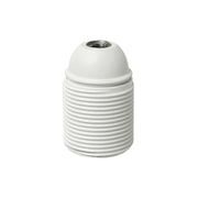 02107.B Portalampada E27 M10X1 Cm/Fil. Bianco
