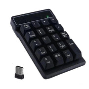 Trade Shop - Tastierino Numerico Wireless 19 Tasti Con Ricevitore Bluetooth Usb Per Computer -