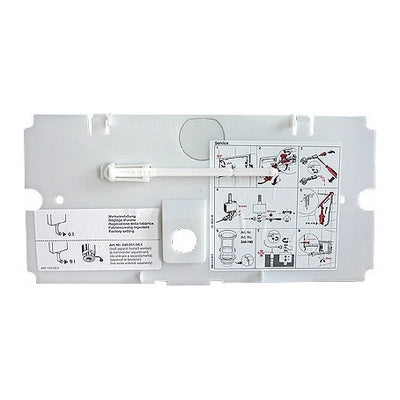 PLACCA DI PROTEZIONE COMPLETA PER TWINLINE 12 CM- GEBERIT- pezzi 1