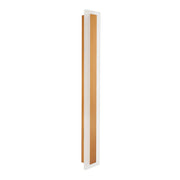 Lampada da parete a LED per esterni 60 cm acciaio oro esterno giardino terrazzo