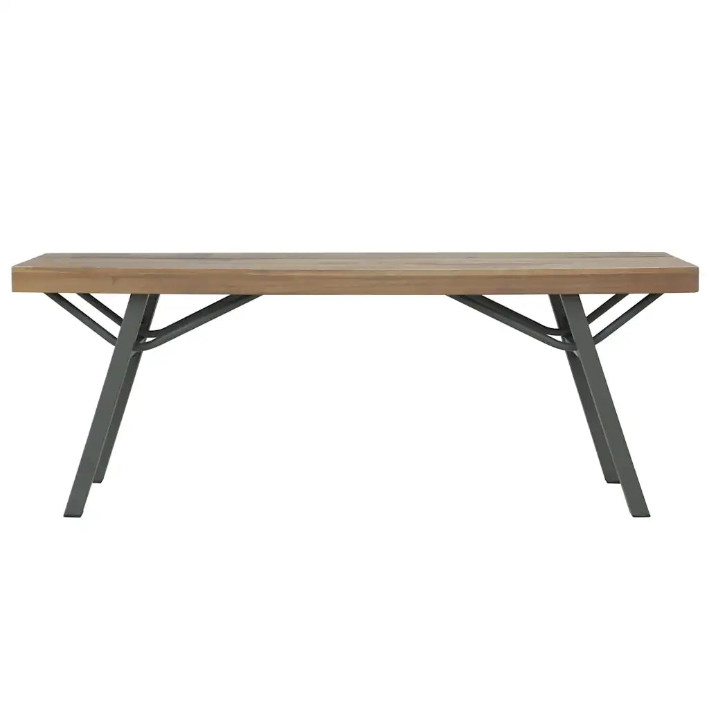 Panchina da Giardino | Panca da Giardino 120 cm in Legno Massello d'Acacia