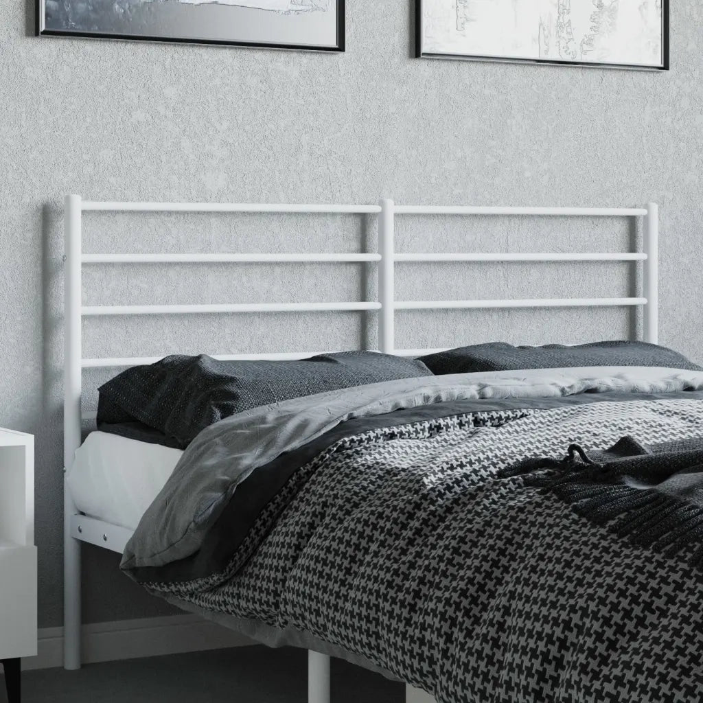 Testiera di Ricambio in Metallo Bianco 120 cm 352399