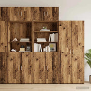 Armadio per la conservazione con ripiani Legno antico 3446667