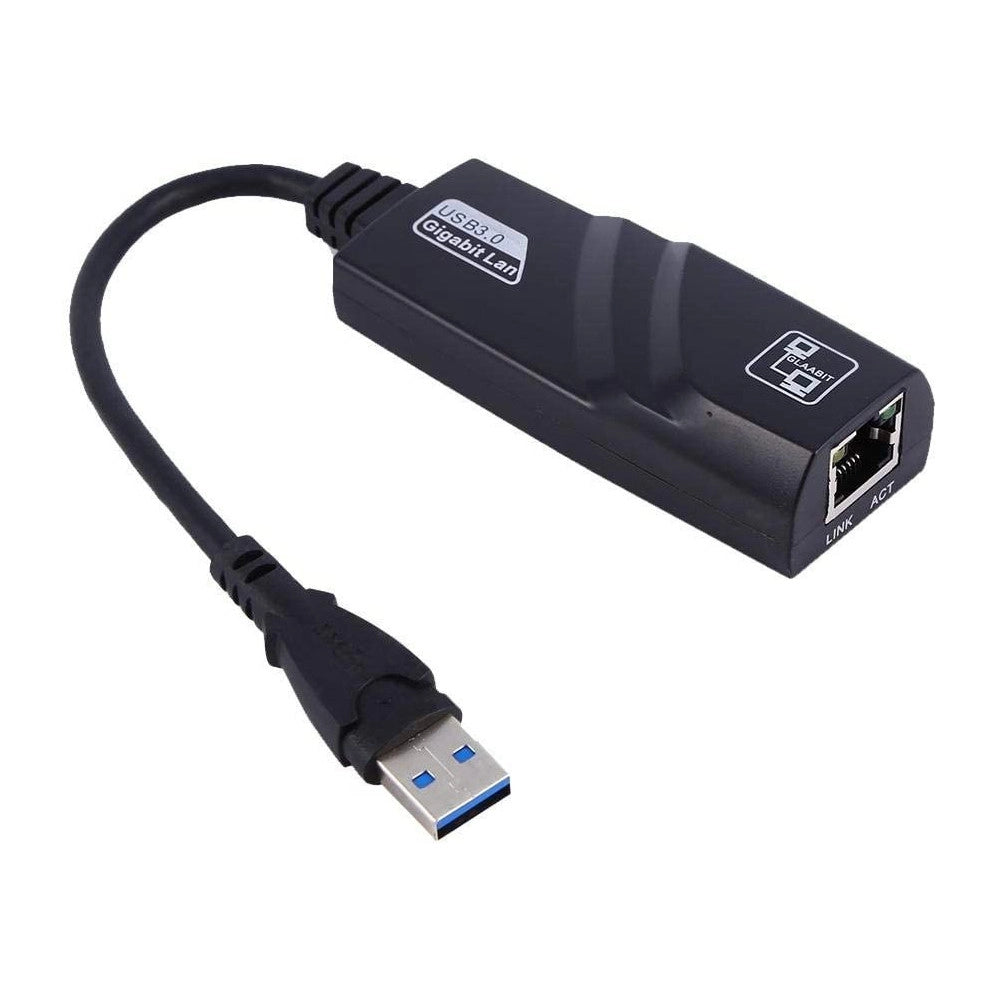 Trade Shop - Scheda Da Usb A Internet Abs Stabile Ambientale Usb 3.0 Gigabit Ethernet Q-c28 -