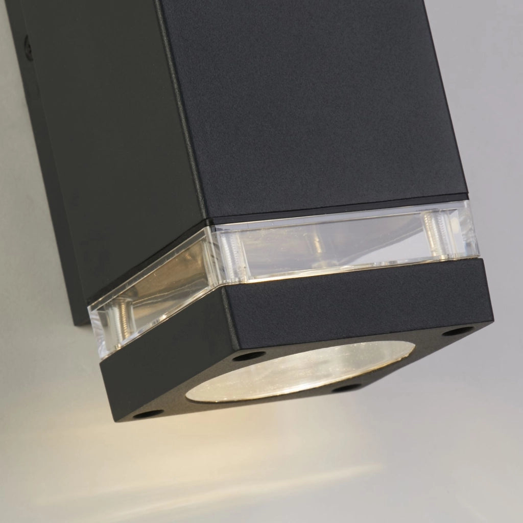 Lampada da parete per esterni Houston grigia