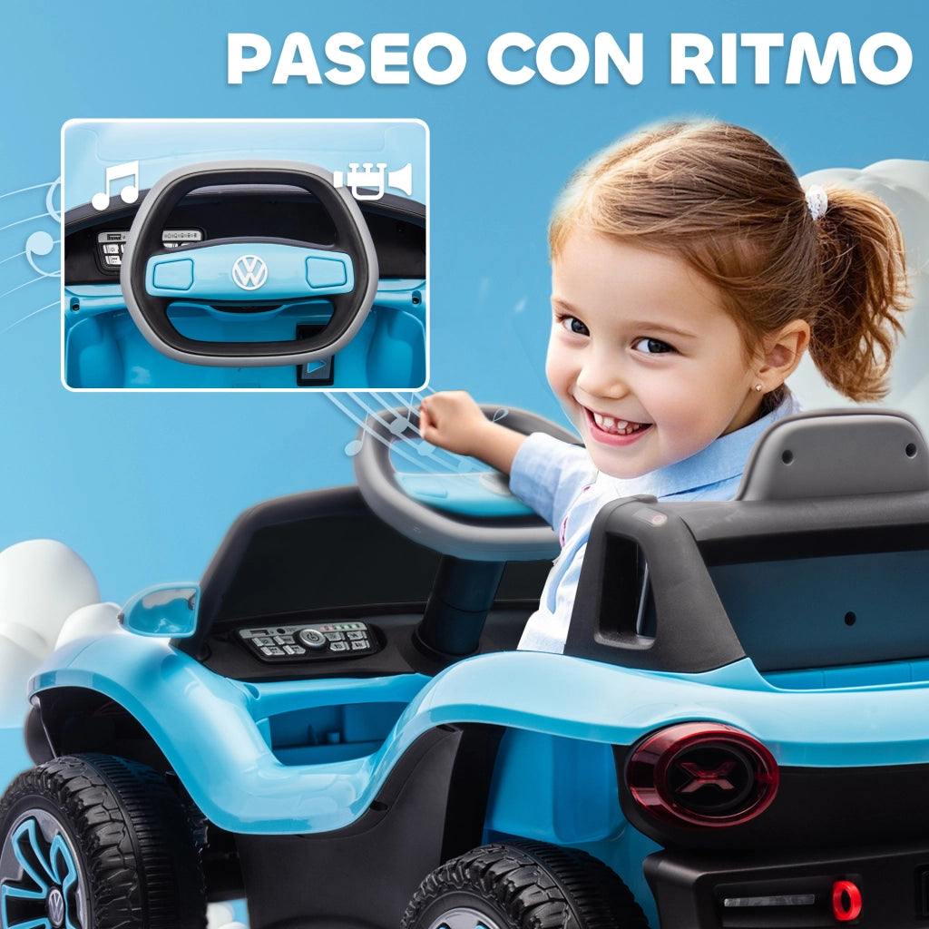 Auto Elettrica per Bambini Volkswagen E-Buggy ¨C Minimal ¨C 12V Blu