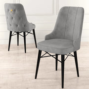 Cressa, Sedia 6 Sedie, Grigio