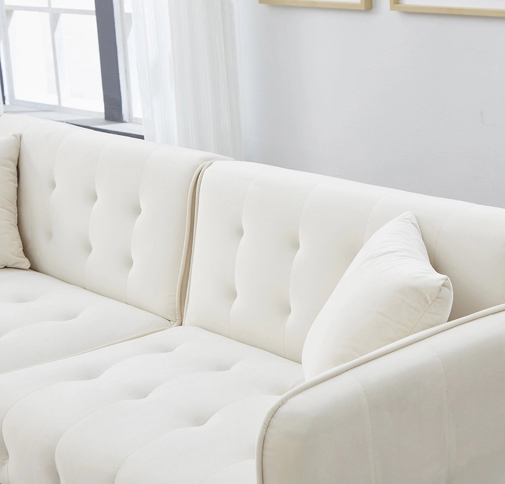Divano letto 2 posti - Xylo - Regolabile in velluto 180x190 cm