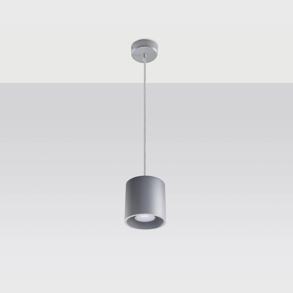 Lampada a sospensione ORBIS 1 grigio