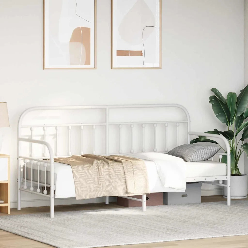 Struttura per letto di giorno Bianco 80 x 200 cm 42002643