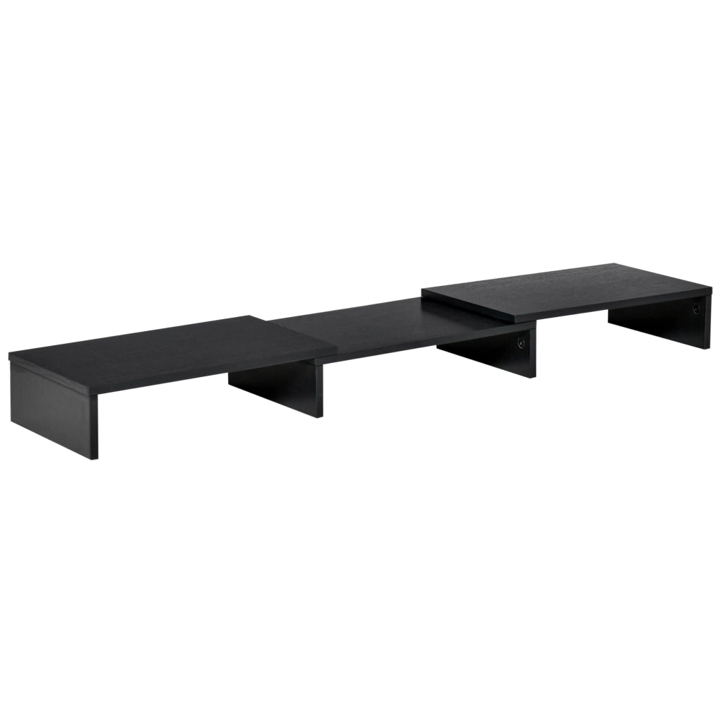 Supporto regolabile per monitor e PC ¨C Minimal ¨C 80-117 cm nero
