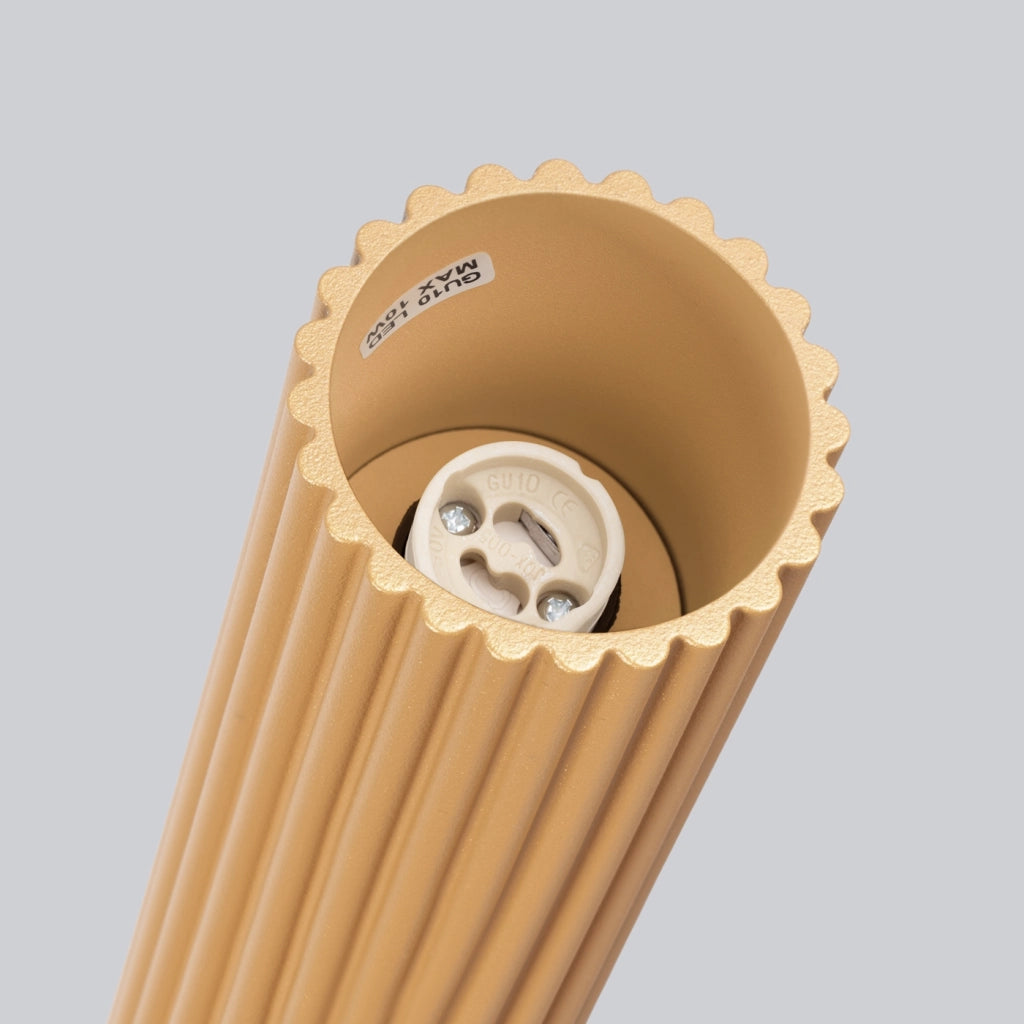 Lampada da soffitto KARBON 10 oro