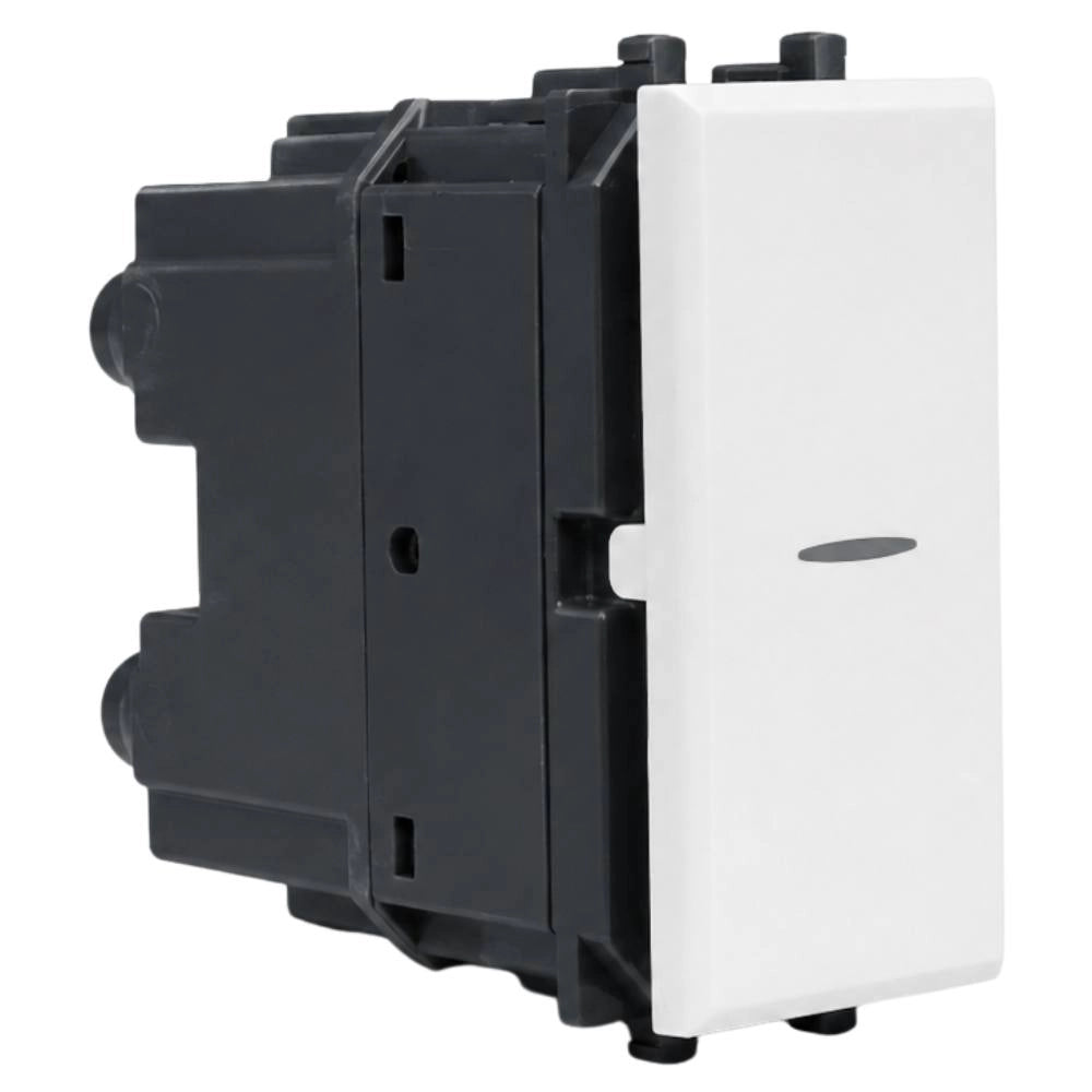 Interruttore assiale illuminato 1p 10ax 250v serie s44