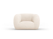 Cosmopolitan Design - Poltrona "Essen" in bouclé beige 